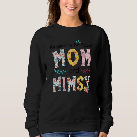 Mam en Mimsy Floral Trui (Voorkant)