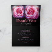 Mam en papa - Weddenschap Dank je Bedankkaart (Binnen)