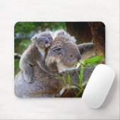 Mam en zoon Koala Muismat (Met muis)