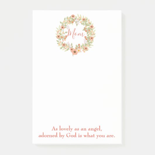 Mam flory mooie quote post-it® notes (Voorkant)