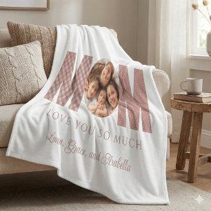 Mam Foto Fleece Blanket Deken