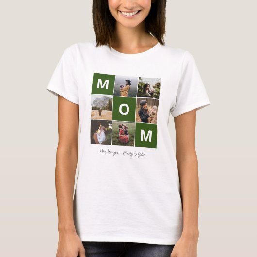 Mam Foto Shirt voor Moederdag (Voorkant)
