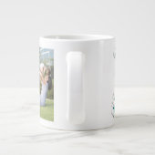 Mam Fotogroene tekst Giant Coffee Mok (Achterkant)