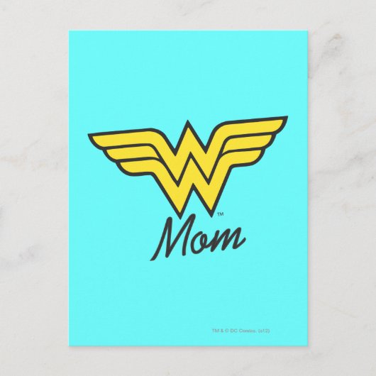 Mam gemengd media briefkaart (Voorkant)