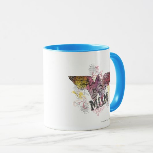 Mam gemengd media mok (Voorkant rechts)