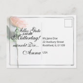 Mam, gewoon onvervangbaar | Classic Kaart - Roos M (Achterkant)