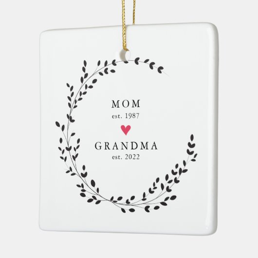 mam | Grenzenjaar Oost. Keramisch Ornament (Links)