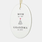 mam | Grootjaarsavond Keramisch Ornament (Links)