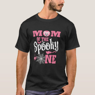 Mam Halloween 1e verjaardag op maat van familie Sp T-shirt