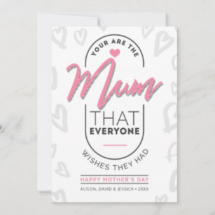 Mam Happy Mother's Day Feestdagenkaart