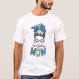 Mam Headband Glasses Down Syndrome Awareness T-shirt