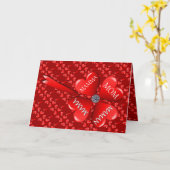 Mam Hearts Clover met Diamond Kaart (Gele Bloem)