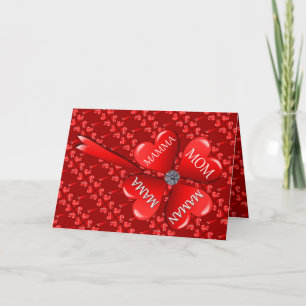 Mam Hearts Clover met Diamond Kaart