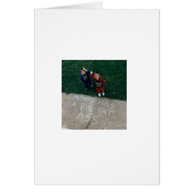 Mam heeft een dikke dik... (Voorkant)