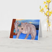 Mam heeft het. kaart (Gele Bloem)