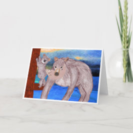 Mam heeft het. kaart