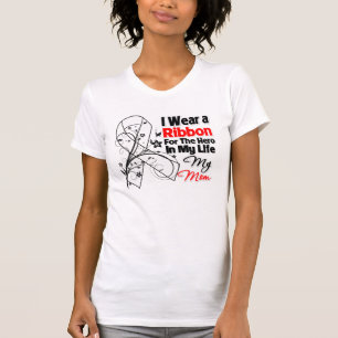 Mam Hero in mijn leven Lung Cancer T-shirt