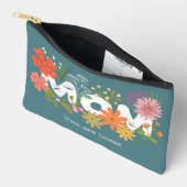 Mam hield van boho bloem boeket schattig groen etui (Open)