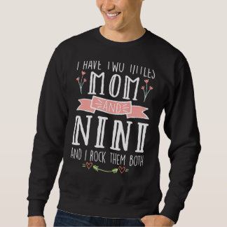Mam, ik heb twee titels, mama en Nini Moederdag Ma Trui