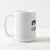 Mam ik hou van je -2 koffiemok (Links)