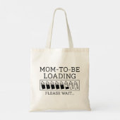 Mam in te laden tote bag (Achterkant)