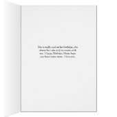 Mam is Cool Birthday Kaart van Young Son (Binnen (Rechts))