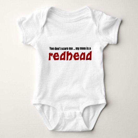 Mam is een Redhead Romper (Voorkant)