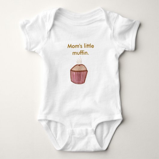 Mam is kleine muffin. romper (Voorkant)
