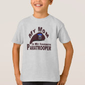 Mam is mijn favoriete 82e Airborne Paratrooper T-shirt (Voorkant)