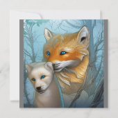 Mam Je bent de beste - Fox en baby (Achterkant)