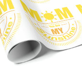 Mam, je bent mijn zonneschijn cadeaupapier (Rol Hoek)