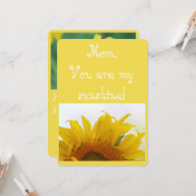 Mam, je bent mijn zonneschijn.