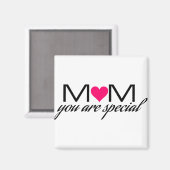 Mam je bent speciaal Magnet Magneet (Voorkant / Achterkant)