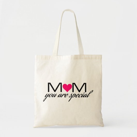 Mam je bent speciale Canvas tas (Voorkant)