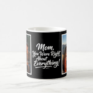 Mam, je had gelijk 2 Foto Grappig Borstel Schrift Koffiemok