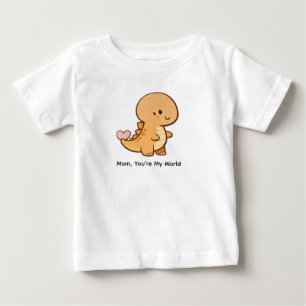 "Mam, Jij Bent Mijn Wereld" T-shirt peuter