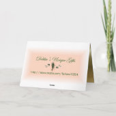 Mam kerstkaart feestdagen kaart (Achterkant)