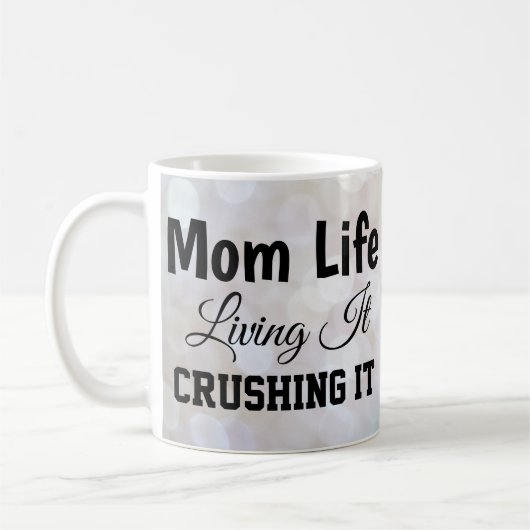 Mam Life Bokeh Sparkles Mok (Links)
