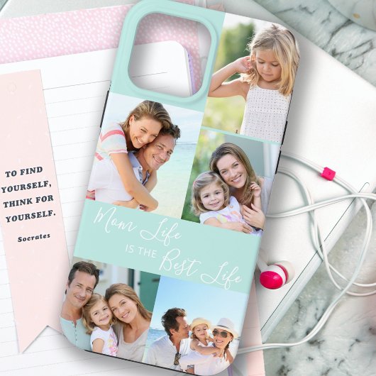 Mam Life is de beste 5 foto-inkuilmint Case-Mate iPhone Case