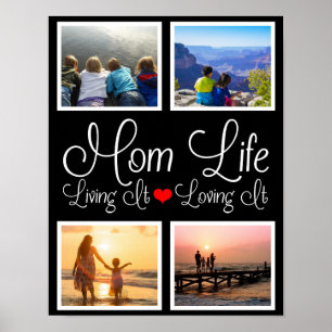 Mam Life   Leven   De foto van het houden Poster