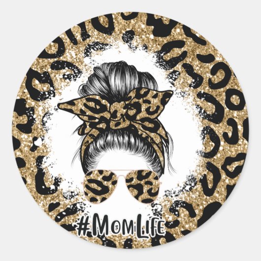 Mam Life Ronde Sticker (Voorkant)