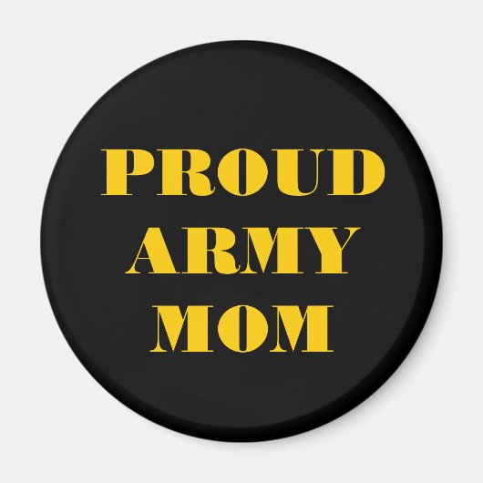 Mam Magnet Proud Army Magneet (Voorkant)