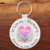 Mam Memorial Heart Keychain (Voorkant)