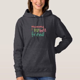 Mam met een paar cadeautjes is mijn beste vriend hoodie