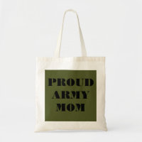 Mam met handtas Proud Army