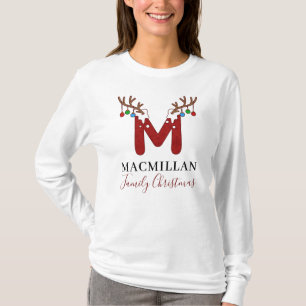 Mam met kerstfeestdag t-shirt