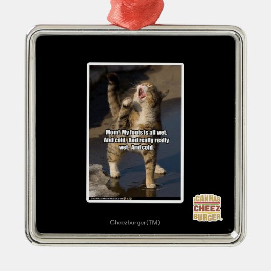 Mam! Metalen Ornament (Voorkant)