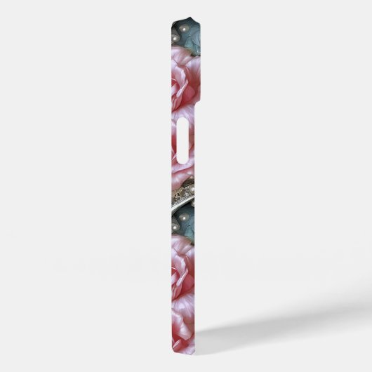 Mam Metallic Rozen en parels Case-Mate iPhone Case (Achterkant / Rechts)