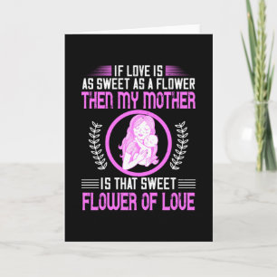 Mam - Mijn moeder is een Lieve Vloer van de Liefde Kaart