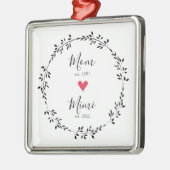 mam | Mimi Jaar Oost | Heart Ceramic Ornament (Links)